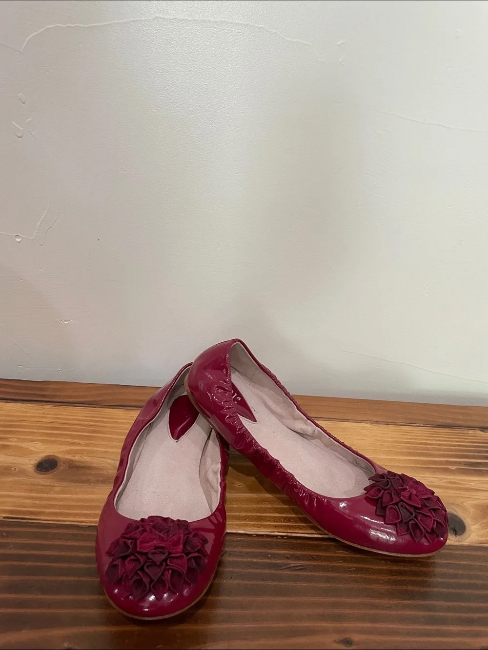 Bloch Patent Leather Ballet Flats Size 38.5